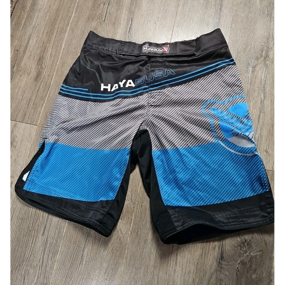 Hayabusa Mens Shorts Size 32 MMA Kickboxing Jiu Jitsu Fight Grappling 1322‎